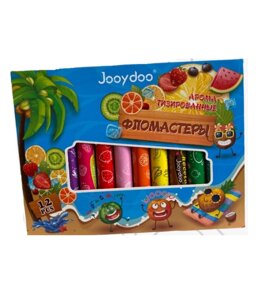 Jooydoo Фломастеры 12 цветов ароматизированные