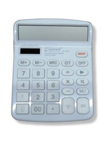 Калькулятор Cititon настольный Cititon CT-730A, 12-разрядный, белый