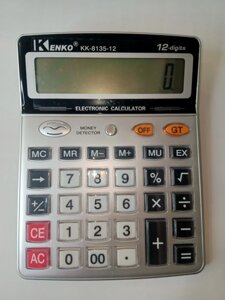 KENKO KK-8135-12 Калькулятор бухгалтерский 12 разрядный