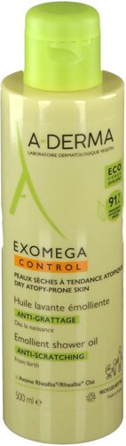 A-DERMA exomega control масло очищающее 500 мл 3282770143423