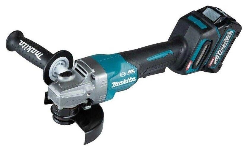 Аккумуляторная УШМ Makita GA013GM101 Li-Ion 4.0 А·ч 40 В x2 кейс, 125 мм от компании Trento - фото 1