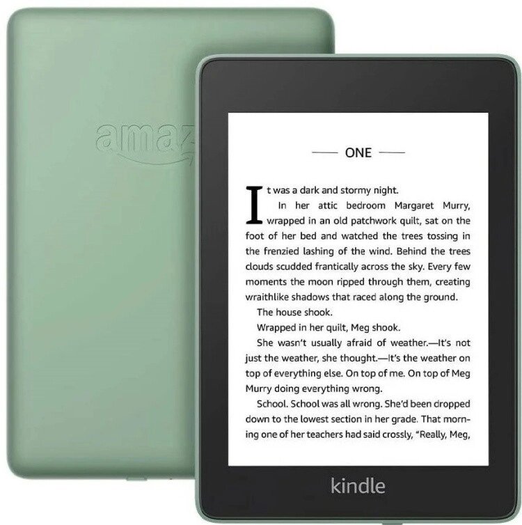 Amazon Kindle PaperWhite 2018 8Gb зеленый от компании Trento - фото 1