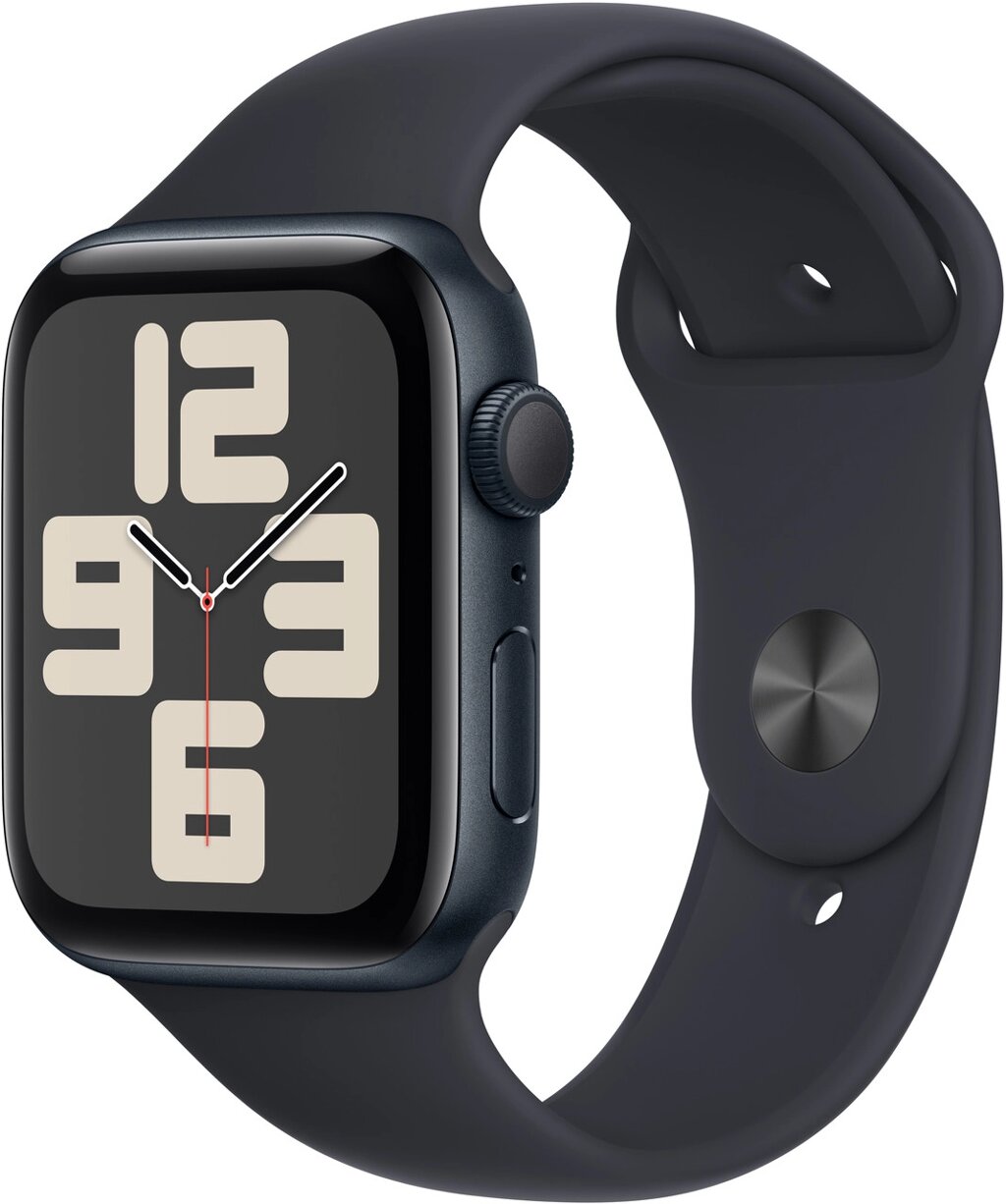 Apple Watch SE GPS 44mm Midnight Aluminium Case with Midnight Sport Band - M/L от компании Trento - фото 1