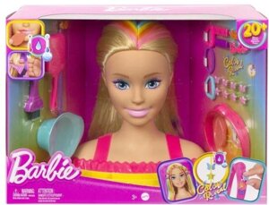 Barbie головка для укладки deluxe с аксессуарами