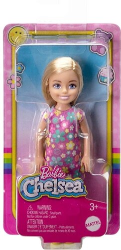 Barbie кукла челси с принтом радуга