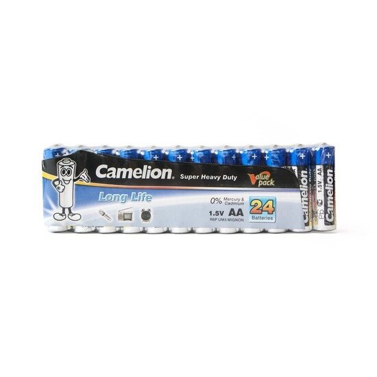 Батарейка CAMELION Super Heavy Duty R6P-SP24B 24 шт. в плёнке от компании Trento - фото 1