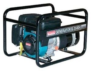 Бензиновый генератор Makita G3500K, (3500 Вт)