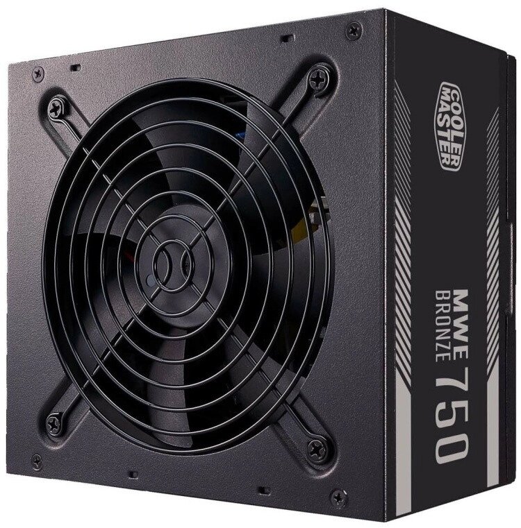 Блок питания Cooler Master MWE Bronze 750 V2 MPE-7501-ACAAB-EU 750W от компании Trento - фото 1