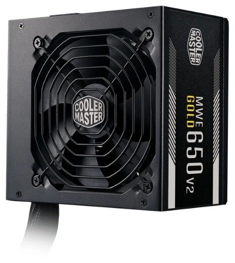 Блок питания Cooler Master MWE Gold 650-V2 MPE-6501-ACAAG-EU 650W от компании Trento - фото 1