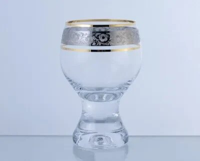 Бокал Gina 230мл. вино 6шт. Богемское стекло, Чехия 40159-43249-230, набор от компании Trento - фото 1