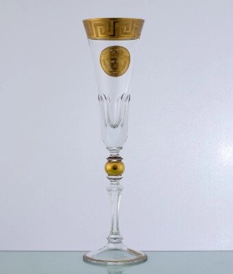 Бокалы для шампанского 200мл. 6шт. 3302-200 meduza, набор от компании Trento - фото 1