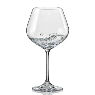 Бокалы Turbulence вино 570мл. 2шт. Богемское стекло, Чехия 40774--570, пар от компании Trento - фото 1