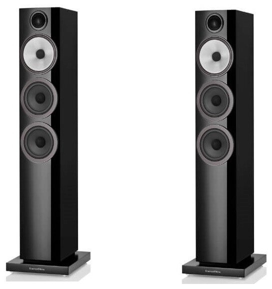 BOWERS & WILKINS Акустическая система 704 S3 Anniversary Edition ЧЕРНЫЙ (Пара) от компании Trento - фото 1