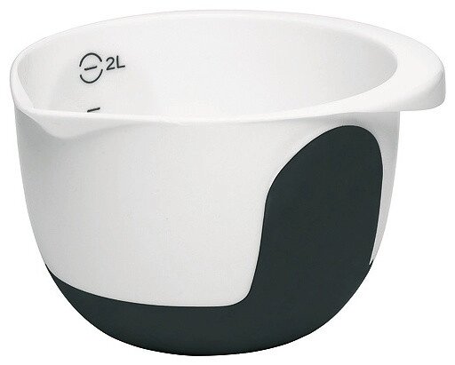 Чашка EMSA 2л. для миксера, белая/черная, MIX & BAKE 509251 от компании Trento - фото 1