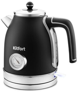 Чайник Kitfort КТ-6102-2 черный с золотом