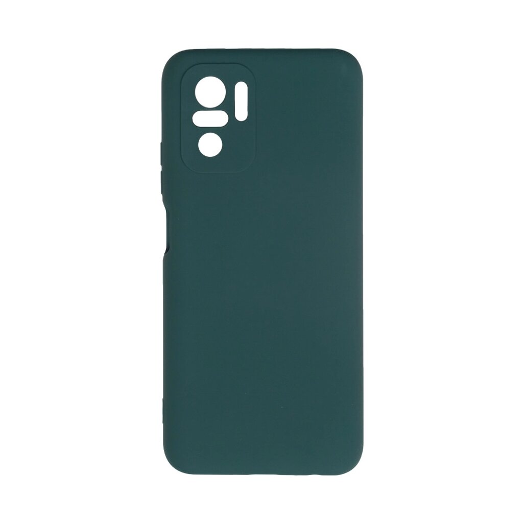 Чехол для телефона X-Game XG-HS26 для Redmi Note 10S Силиконовый Тёмно-зелёный от компании Trento - фото 1