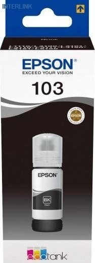 Чернила Epson C13T00S14A 103 EcoTank для L3100/L3101/L3110/L3150 черный от компании Trento - фото 1