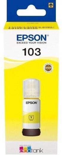 Чернила Epson C13T00S44A 103 EcoTank для L3100/L3101/L3110/L3150  жёлтый от компании Trento - фото 1