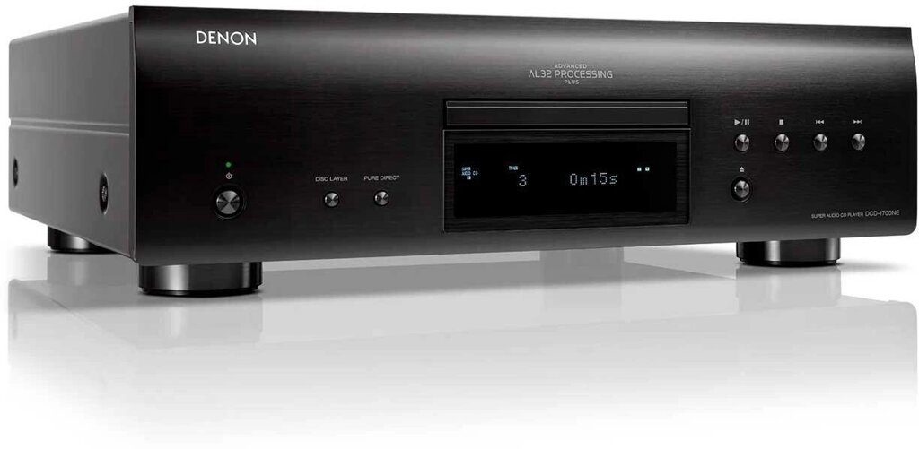 DENON CD-проигрыватель DCD-1700NE ЧЕРНЫЙ от компании Trento - фото 1