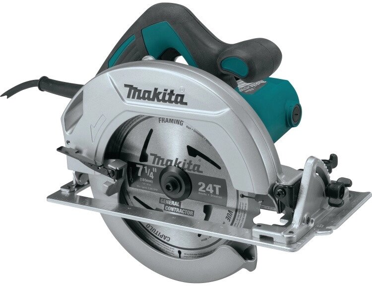 Дисковая пила Makita электрическая HS7600 от компании Trento - фото 1