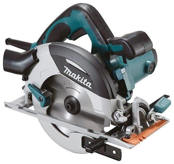 Дисковая пила  Makita HS6100K, 1100 Вт, бирюзовый от компании Trento - фото 1