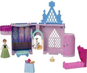 Disney frozen кукольный домик анны в замке эренделл
