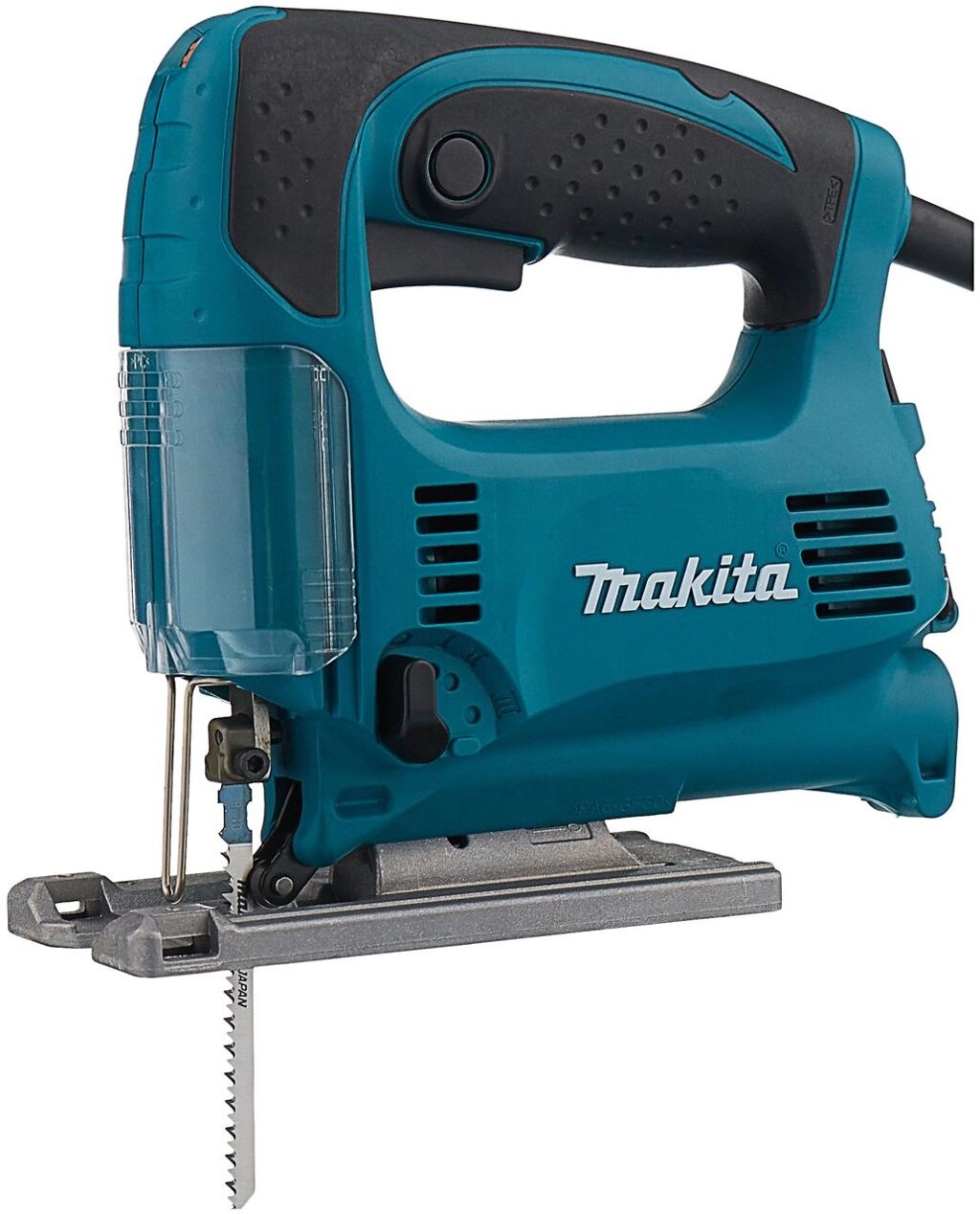 Электролобзик Makita 4329K, 450 Вт сине-зеленый от компании Trento - фото 1