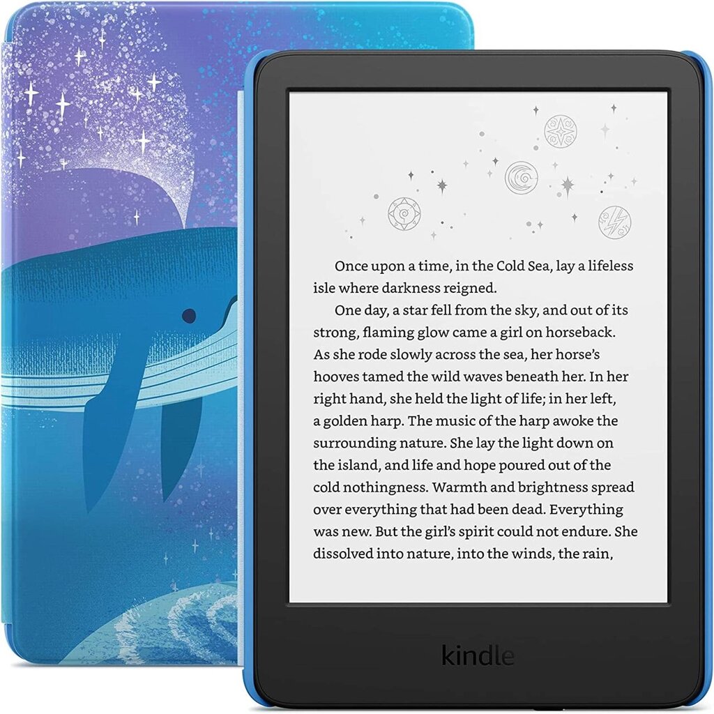 Электронная книга Amazon Kindle Kids 11th Gen. 2022 16Gb Space Whale от компании Trento - фото 1