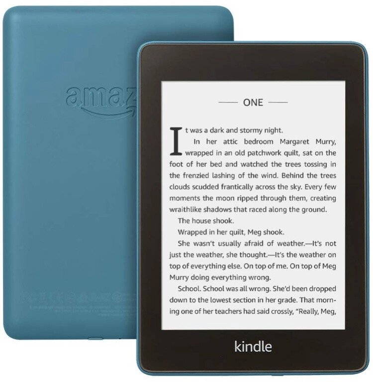 Электронная книга Amazon Kindle PaperWhite 2018 32Gb SO синий от компании Trento - фото 1