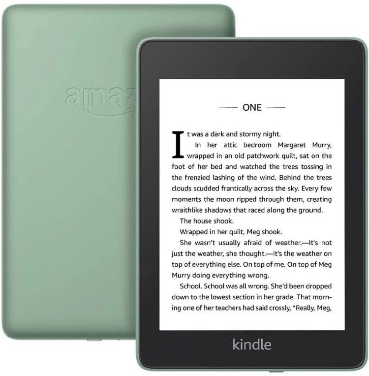 Электронная книга Amazon Kindle PaperWhite 2018 32Gb зеленый от компании Trento - фото 1