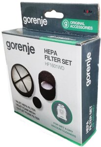 Фильтр для пылесоса Gorenje Hepa set HF1601WD