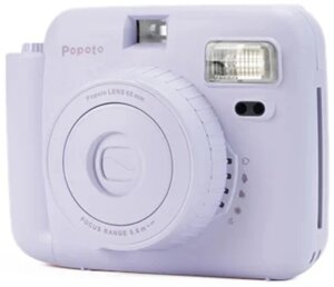 Фотоаппарат моментальной печати Popoto instant camera mini lavender purple