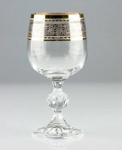 Фужеры Claudia 190мл вино 6шт. богемское стекло, Чехия 40149-432128-190, набор
