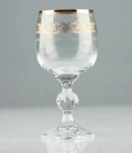 Фужеры Claudia 190мл вино 6шт. богемское стекло, Чехия 40149-432132-190, набор