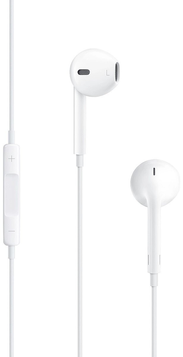 Гарнитура APPLE Accessories - EarPods with jack (3.5 мм)  Headphone Plug MNHF2ZM/A (107077) от компании Trento - фото 1