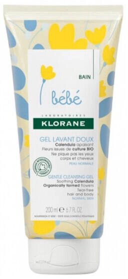 Гель для купания Klorane Baby Gentle Cleansing Gel 200 мл (3282770104936) от компании Trento - фото 1