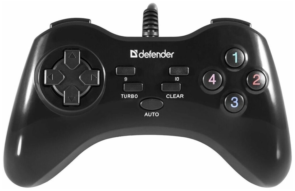 Геймпад проводной Defender Game Master G2, USB, 13 кнопок от компании Trento - фото 1