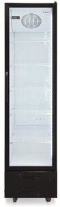 Холодильная витрина Бирюса B300D белый-черный