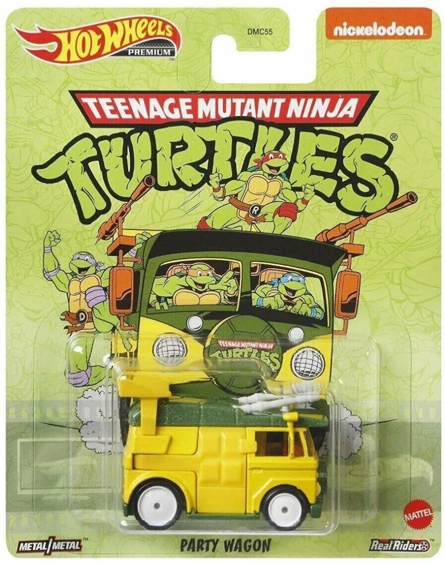 HOT WHEELS КОЛЛЕКЦИОННЫЕ МАШИНКИ ПРЕМИУМ TMNT PARTY WAGON от компании Trento - фото 1