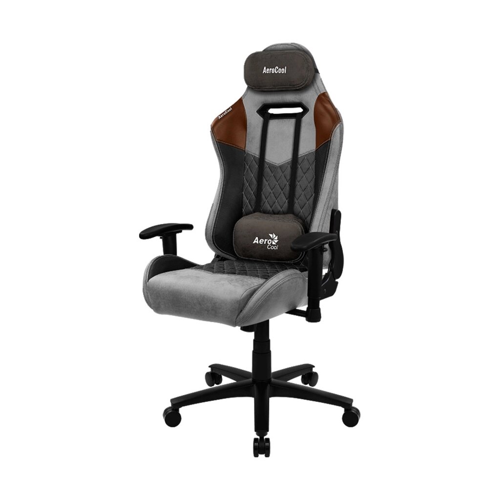 Игровое компьютерное кресло Aerocool DUKE Tan Grey от компании Trento - фото 1