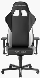 Игровое кресло DX Racer Formula R-NEO Черно-белый L (кожа)(GC/LFR23LTA/NW)