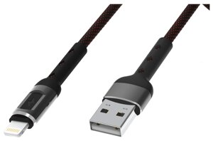 Кабель Ritmix RCC-521 Smart Chip lightning-USB 2 A Black