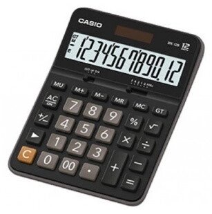 Калькулятор настольный CASIO DX-12B-W-EC от компании Trento - фото 1