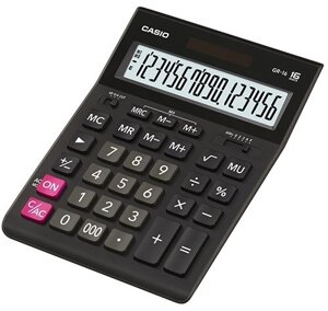 Калькулятор настольный CASIO GR-16-W-EP