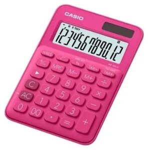 Калькулятор настольный CASIO MS-20UC-RD-W-EC