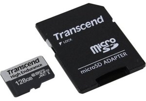 Карта памяти MicroSD 128GB Class 10 U1 Transcend TS128GUSD350V