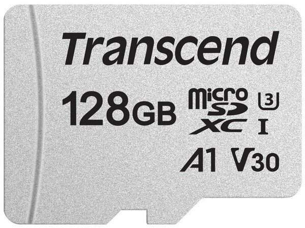 Карта памяти MicroSD 128GB Class 10 U3 Transcend TS128GUSD300S от компании Trento - фото 1