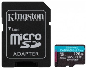Карта памяти microSD 128GB Kingston SDCG3/128GBSP