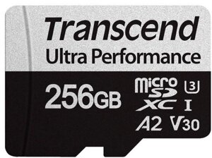 Карта памяти MicroSD 256GB Class 10 U3 Transcend TS256GUSD340S