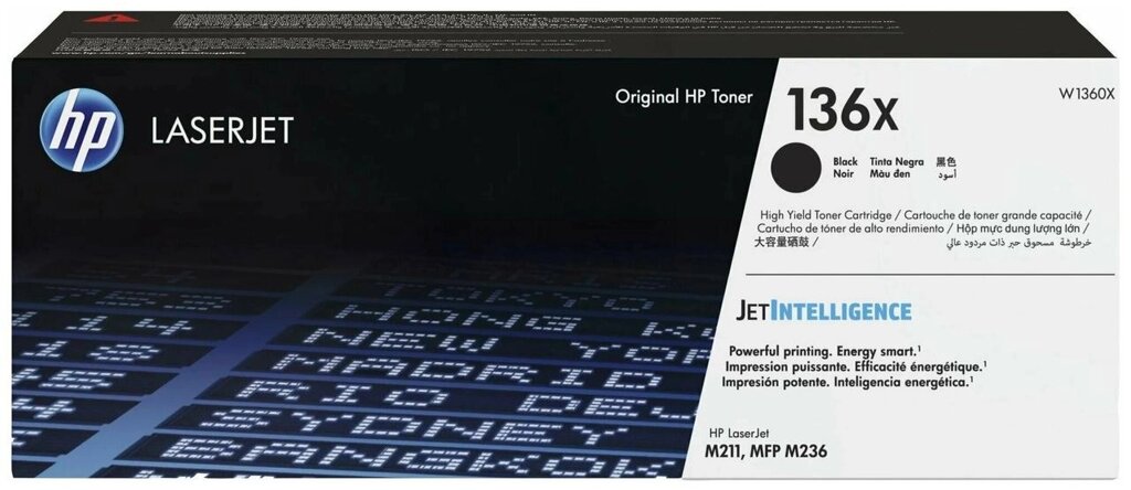 Картридж HP W1360X (№136X) Black для HP M211/236 от компании Trento - фото 1